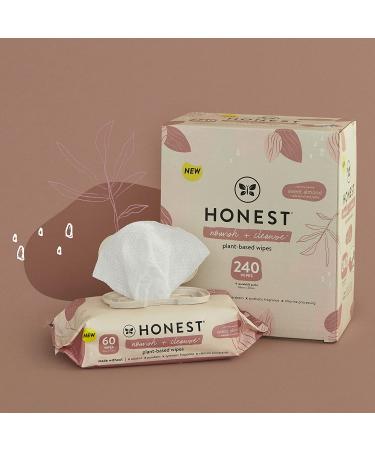 The Honest Company Nourish + Cleanse Benefit Wipes | Cleansing Multi-Tasking Wipes | 100% Plant-Based  Hypoallergenic | Sweet Almond  240 Count Nourish + Cleanse (Sweet Almond) 240 Count - Buy Online on GoSupps.com