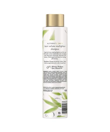 Pantene Bamboo Hair Volume Multiplier Shampoo for Fine Thin Hair - 9.6 Fl oz - Buy Online on GoSupps.com