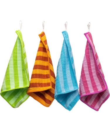 YSN 8 Piece Fluffy Microfiber Wash Cloth Set | Hand Towels Soap Rags & Wash Blankets | Premium Quality for Home & Travel - Buy Online on GoSupps.com