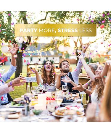 Gold Plastic Silverware Set (160 Pack) - Disposable Cutlery Utensils for Holidays, Parties, Weddings - Heavy Duty Gold Forks, Knives, Spoons - 160 Count - Buy Online on GoSupps.com