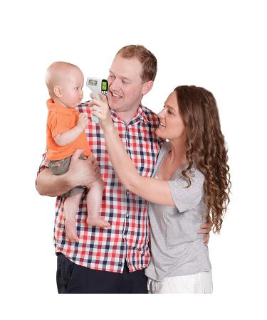 Dreambaby Non-Contact Infrared Digital Forehead Thermometer - 20 Readings Memory, 10 sec Shut-Off - for Infants, Children & Adults - White, Model L342 - Buy Online on GoSupps.com