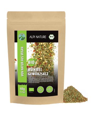 Alpi Nature Alpi Nature Organic Seasoning for Scrambled Eggs 40g Seasoning Salt for Eggs and Omelets