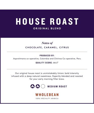 Union Hand Roasted Coffee - Medium Roast Ground Coffee Beans 200g - Buy Online on GoSupps.com
