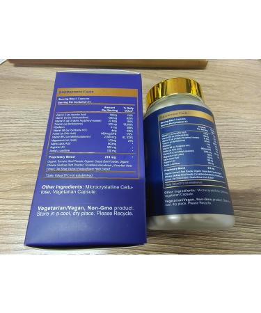 Nerve Savior for Neuropathy - Advanced Nerve Health Blend with 600mg Alpha Lipoic Acid & Benfotiamine - 120 Capsules | Fast International Shipping - Buy Online on GoSupps.com