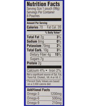 Mamma Chia Organic Wild Raspberry Chia Squeeze - 8 Vitality Snacks (3.5 oz Each) - Buy Online on GoSupps.com