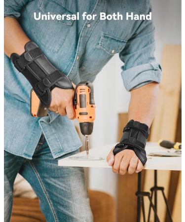 SAKIMA Carpal Tunnel Wrist Brace - Night Support for Men & Women | Pain Relief for Tendonitis Arthritis & Sprains (Medium Size 5.5-8 inch - Buy Online on GoSupps.com