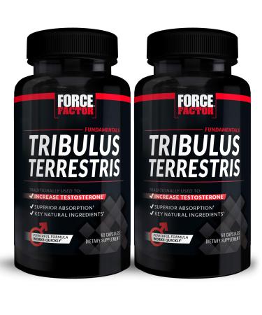 Force Factor Tribulus Terrestris 60ct (pack of 2) 60 Count (Pack of 2)