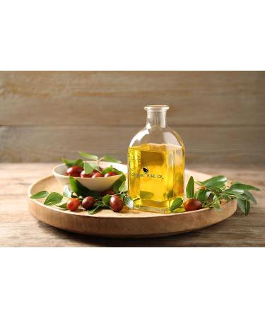 Organic Jojoba Oil 100% Pure Cold Pressed Unrefined Extra Virgin | USDA Certified | Non GMO | 32 oz Golden Carrier Oil for Skin, Hair, Lashes | DIY Soap Making & Massage | Hydrating & Moisturizing - OPO - Buy Online on GoSupps.com