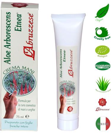 Aloe Arborescens Etnea hand cream 75 ml - Buy Online on GoSupps.com