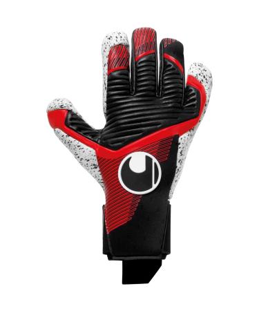uhlsport Unisex Youth Powerline Supergrip+ Hn Football Goalkeeper Gloves 9.5 black/red/white