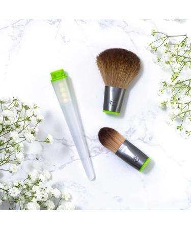 ECO TOOLS Total Senses Foundation Brush Duo - Aromatherapy Makeup Brushes for Flawless Skin | Eco-Friendly Beauty Tools - Buy Online on GoSupps.com