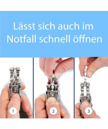 Premium Knitting Panic Hooks for Horses - Stylish Tiebar Trick Leashes for Ponies Donkeys & Goats (Light Blue/Blue) - Shop Internationally - Buy Online on GoSupps.com