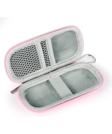 Mini Glucose Monitor Travel Case - Protective Hard Shell Carrying Organizer for Diabetes Care - Waterproof, Pink - Buy Online on GoSupps.com