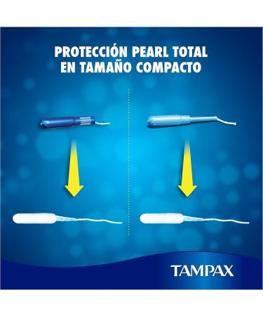 Tampax Compak Pearl Regular Tampons with Applicator | 36 Pieces - Best Comfort Protection & Discretion - Buy Online on GoSupps.com