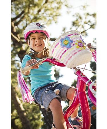 Schwinn Girls Bicycle Basket - Light-up Flowers Front Bike Accessory - Buy Online on GoSupps.com