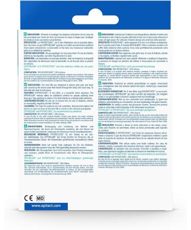 EPITACT Heel Pad PHYSIOchoc 2 Pack Size S Relief for Heel Spur & Plantar Fasciitis | International Shipping Available - Buy Online on GoSupps.com