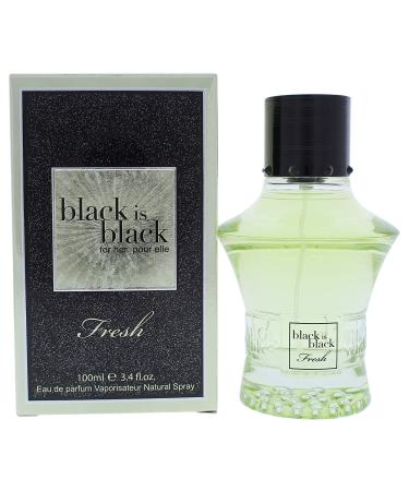 Nu Parfums Black is Black Fresh 3.4 Oz