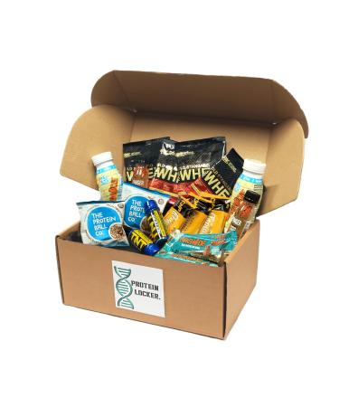 Protein Bundle: High-Protein Snacks Box - Perfect Hampers for Gym - Goers and Fitness Enthusiasts - Includes Protein Bars Shakes and Handpicked Snack Selection