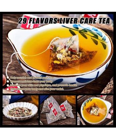 29 Flavors of Ancient Formula Tea Liver Care Tea - Health Tea And Camellia Tea Ancient Wet Tea Dampness Removing Slimming Tea (3 Box) - Buy Online on GoSupps.com