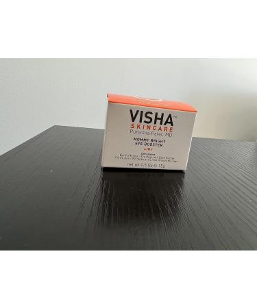 Visha Skincare Mommy Bright Eye Booster | Under Eye Cream for Dark Circles and Puffiness | Anti Wrinkle Eye Cream (0.5oz) - Buy Online on GoSupps.com