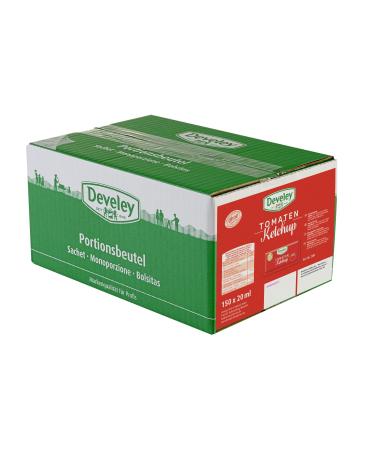 Developer tomatoes ketchup - 150 x 20 ml pack - Portion bag tomato ketchup - original developmental recipe - without the addition of preservatives and flavor enhancers - ketchup
