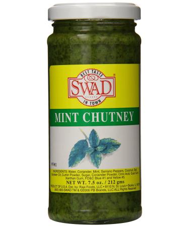 Swad Mint Chutney, 7.5 Ounce