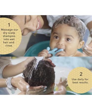 Organic BELLA B Bee Gone Cradle Cap Baby Shampoo 8 oz - Gentle Treatment for Dry Scalp - Natural & Organic Baby Shampoo - 8 Ounce Pack - Buy Online on GoSupps.com