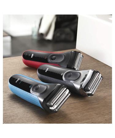 Braun Electric Razor for Men - Rechargeable Foil Shaver 3000s - Black 4-Piece Set - Buy Online on GoSupps.com