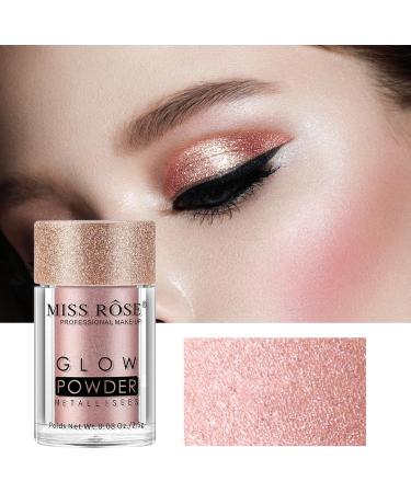Shimmer Eyeshadow Make Up Eye Shadow Waterproof Loose Monochrome Eye Makeup Long Lasting Sparkling Finish Eye Shadow with High-Pigment 5 - Buy Online on GoSupps.com