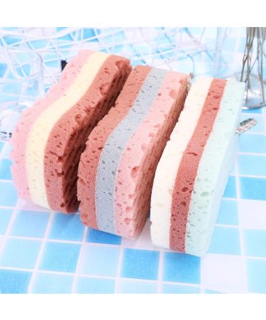3-Piece Bath Sponge Set | Soothing Shower Sponges for Cleaning & Exfoliating | International Shipping - Buy Online on GoSupps.com