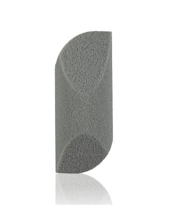 Titania Bimshwamm (rounded) Bills sponge for hand and foot care ergonomically shaped corneal remover Bills sponge foot care Made in Germany Bills swam for feet (gray) rounded 1 piece (1 Pack)