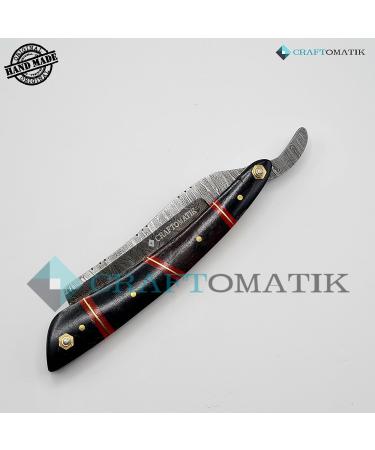 Razor Damascus Steel Men's Gift Set | Handmade Barber Razor DBR56 | Premium Quality for the Perfect Gift - Buy Online on GoSupps.com