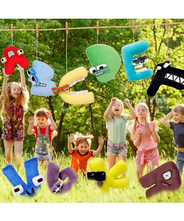 EAQ Alphabet Lore Plush Stuffed Dolls - Educational Letter Toys for Kids & Adults | Family Christmas Thanksgiving Birthday Easter Gift (W) - Buy Online on GoSupps.com