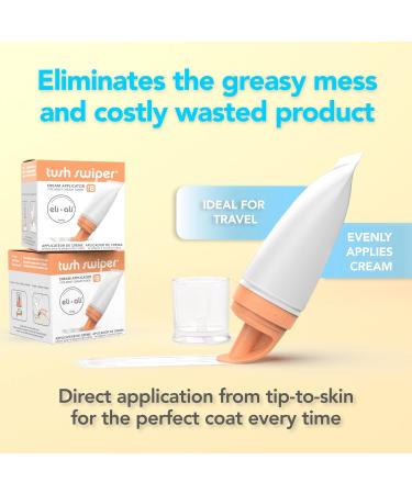 Eli & Ali Tush Swiper - Mess-Free Diaper Rash Cream Applicator - Universal Fit - Blue 2 Pack - Buy Online on GoSupps.com