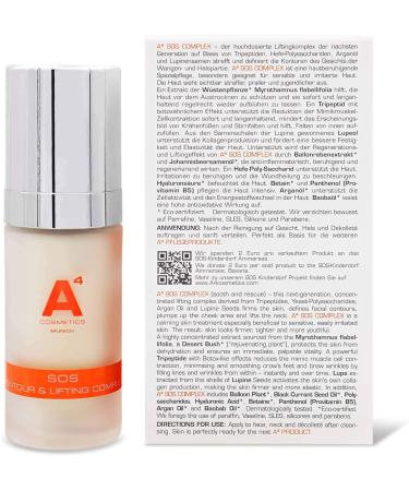 A4 COSMETICS SOS Contour & Lifting Complex 30 ml - Buy Online on GoSupps.com