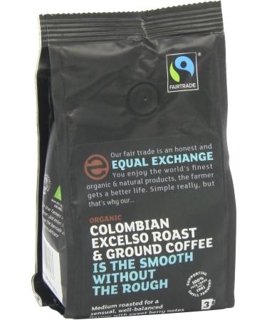  Equal Exchange Equal Exchange Excelso Pack of 2 Organic Roasted and Ground Coffees 227g - Buy Online on GoSupps.com