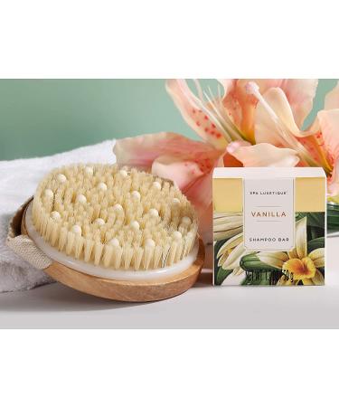 Spa Luxetique Vanilla Scent Gift Basket for Women - 15 Pcs Self Care Set with Bubble Bath, Massage Oil, Bath Salt, Bath Bombs & Tote Bag - Perfect Birthday Gift - Buy Online on GoSupps.com