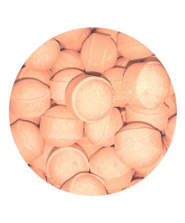 30 x Scented Bath Marbles Fizzers Mini Bombs in Gift Bag (Grapefruit & Mandarin)