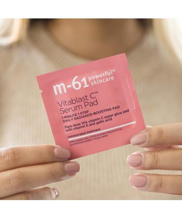 Shop M-61 Vitablast C Serum Pad - 30 Treatments of Super Glow with 15% Vitamin C E & Gallic | International Shipping Available - Buy Online on GoSupps.com