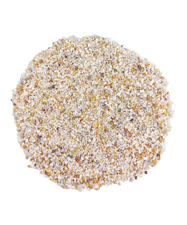 Miukada 3.3 Pounds Coarse Silica Sand, Mini Natural Top Dressing Sand, Mix Plant Soil Cover for Bonsai, Succulent and Cactus|Terrarium, Aquariums and Vase(3.3lb) 3.3lb Silica Sand 0.3-0.5cm 3.3lb Silica Sand 0.3-0.5cm 1
