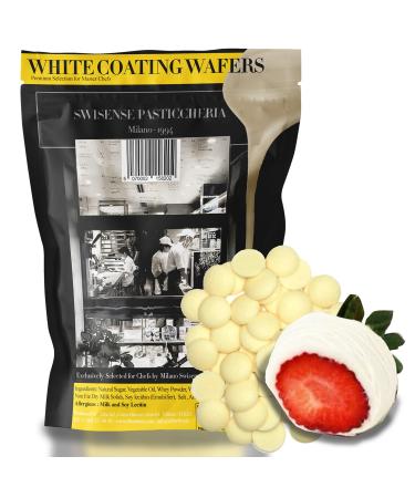 White Melting Chocolate Candy Melts | White Chocolate Melts 5 Lbs| Melting Chocolate Wafers Chips in Healthy Resealable Packaging Perfect for Baking Dipping Chocolate Fountain Fondue Coating Wafer