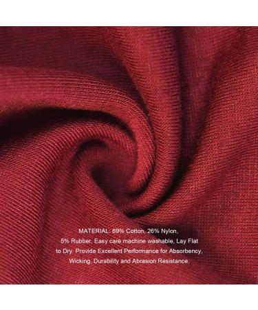 DRESHOW 4 Pack Vintage Turban Headbands for Women - Cute Knotted Wide Hair Wraps in White, Maroon, Indigo & Black - Buy Online on GoSupps.com