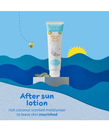 Childs Farm Kids & Baby After Sun Cream 100ml | Organic Coconut | Soothing & Moisturising | Sensitive Skin - Buy Online on GoSupps.com