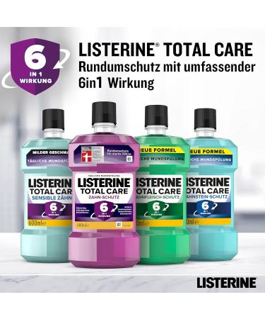 Buy Listerine Total Care Tooth Protection 2x600ml - International Shipping Available - Buy Online on GoSupps.com