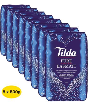 TILDA - Basmati Rice Multipack (8 x 500g) - Buy Online on GoSupps.com