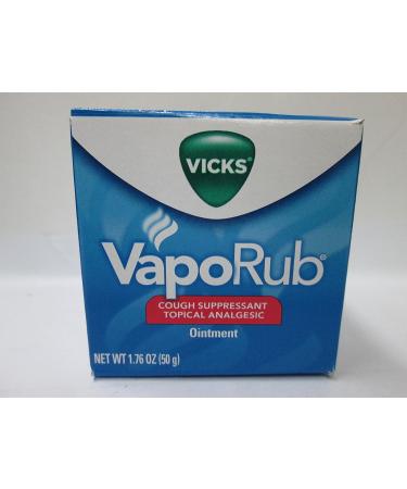 Vicks VapoRub Ointment,1.76 Ounce (Pack of 1)
