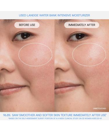LANEIGE Water Bank Blue Hyaluronic Intensive Moisturizer: Hydrating Face Cream for Extra Dry Skin with Squalane & Peptide for Skin Barrier Support Dermatologist-Tested 1.6 Fl. Oz. / 50 ml - Buy Online on GoSupps.com