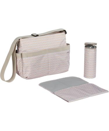 MARV by L SSIG Stylish Baby Diaper Bag | Beige Shoulder Bag with Changing Accessories for Moms - Buy Online on GoSupps.com