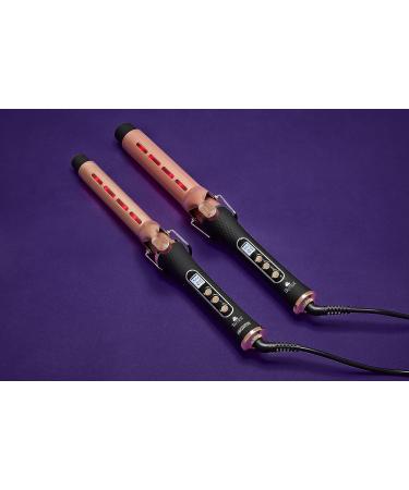 Sutra IR2 Infrared Curling Iron - Rose Gold Ceramic Barrel Adjustable Temp up to 430 F Auto Shut Off 28 MM - Best Curling Iron for All Hair Types - Buy Online on GoSupps.com