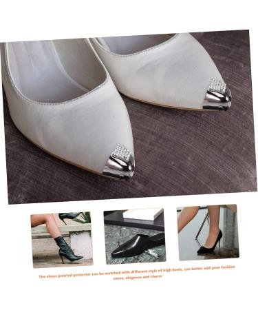 Holibanna High Heels Toe Cover & Heel Protector - Shoe Repair Kit for Pointed Shoes | Durable Tips & Covers for Ultimate Protection - Buy Online on GoSupps.com